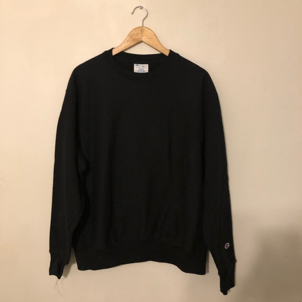 Champion  Black sweatshirt